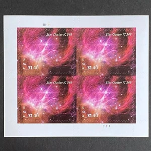 USA 2025 Stamps MNH Star Cluster Priority Mail Sheet of 4 Cat. #5955 - Picture 1 of 2