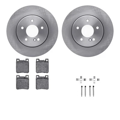 For Mercedes-Benz E320 98-03 eLINE Series Rear Brake Kit w Ceramic Pads Foto 1 de 4