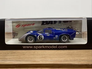 1/43 Spark 1969 Penske Sunoco Lola T70 MK3B Donohue Parsons Daytona Win 43DA69 ! - Picture 1 of 11