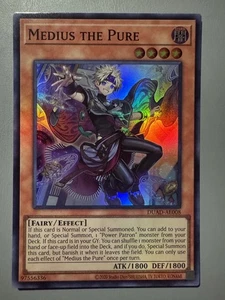 YUGIOH MEDIUS THE PURE (EFFECT) ASIA ENGLISH EDITION DUAD-AE008 SUPER RARE - Picture 1 of 3