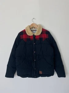 Penfield Trailwear Western Rockford Down 60/40 Puffer Fur Collar Jacket - Picture 1 of 14