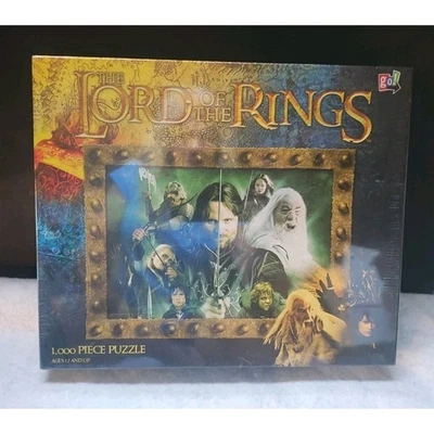 Lord Of The Rings 1000 Piece Jigsaw Puzzle By Go! Games. NEW SEALED - Image 1 of 4
