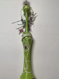 Disney On Ice TINKER BELL Green Light Up Wand Spinner Rare Collectible - Picture 1 of 4