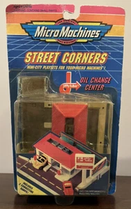 Vintage Micro Machines Street Corners Jiffy Lube Ölwechselzentrum einige Risse - Bild 1 von 12
