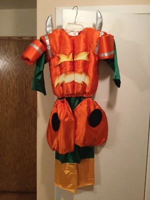 HOMEMADE Fairly Odd Parents Pumpkinator costume (sz 7-8) - Image 1 of 4