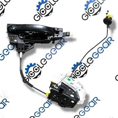 Manija de puerta exterior trasera derecha AUDI A6 2012-2016 con actuador de cierre OEM Foto 1 de 4