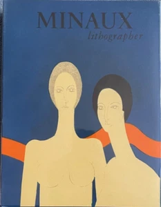 BOOK MINAUX Lithographer 1948-1973 1974 6 original color lithographs New / Mint - Imagen 1 de 1