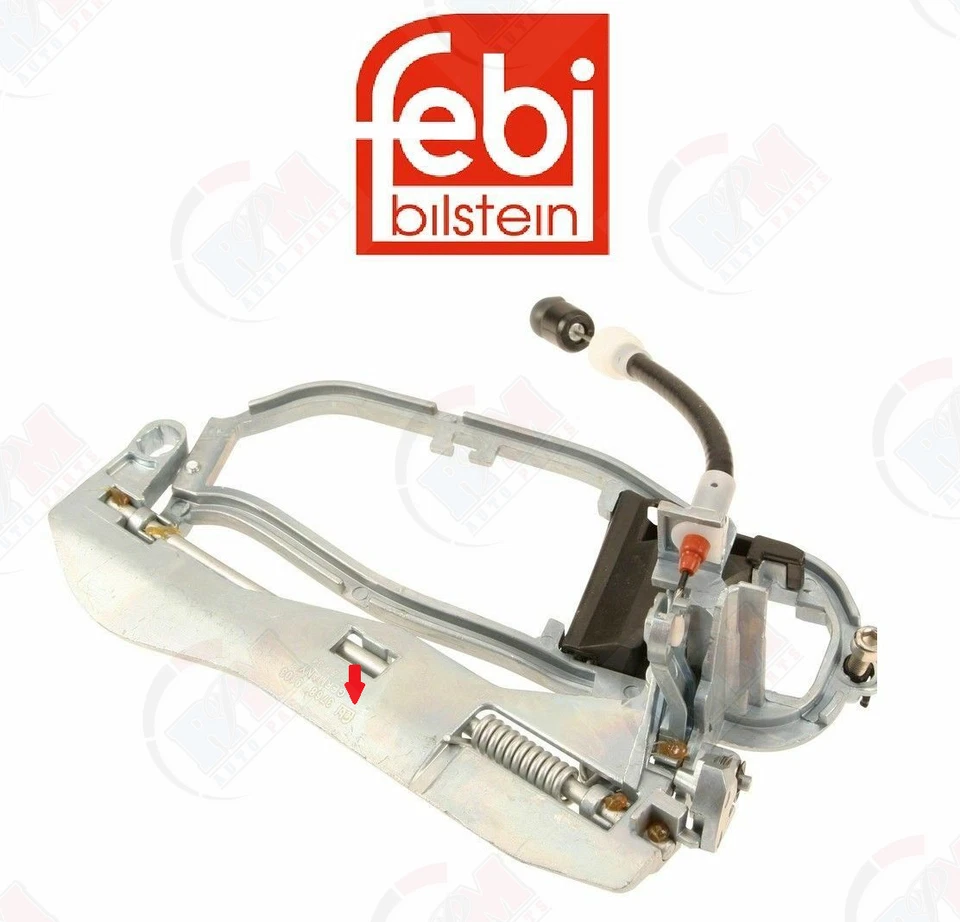 FEBI Front Driver Left Outside Door Handle Carrier Assembly 00-06 for BMW E53 X5 - Image 1 of 1