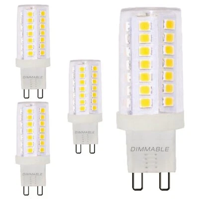 Diodesy 4PK G9 LED Light Bulb, 5W, 60W, 3000K, T6, 550LM, CRI80 - Image 1 of 4