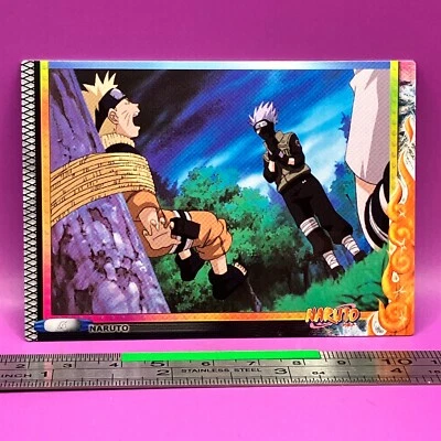 Naruto Uzumaki Kakashi Hatake N-67 NARUTO Oversized Card 2003 ENSKY Japan #465 - Image 1 of 4
