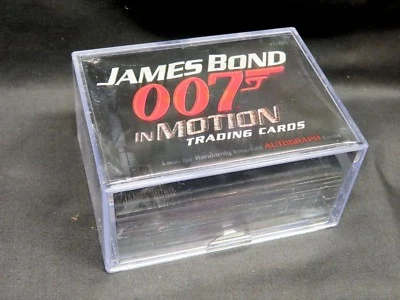 JAMES BOND 007, en movimiento, juego de cartas coleccionables, [Archivos Rittenhouse 2008] Foto 1 de 3