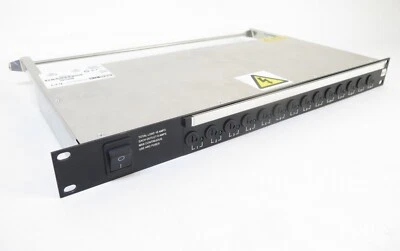 DEM MDU14S 14 Output Sequential Mains Distribution Unit Neutrik PowerCon, 2 Pole - Image 1 of 4