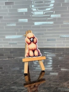 Poodle, WATERPROOF VINYL STICKER for LAPTOPS, TUMBLERS, ETC - Picture 1 of 2
