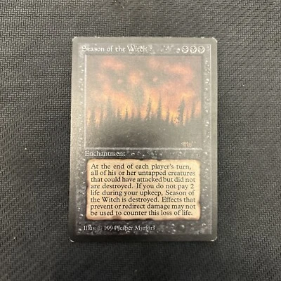 Season Of The Witch Mtg The Dark NM - Image 1 of 4