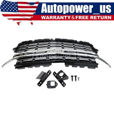 For Chevrolet Tahoe/Suburban 2021 2022 2023 2024 Front Bumper Grille Grill Trim - Image 1 of 4