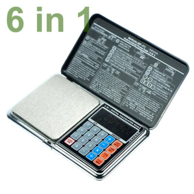 500g x0.01g  Digital Pocket Scale DP01  Jewelry Herb Coins Reload Free Shipping - Image 1 of 4