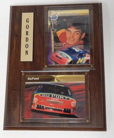 Jeff Gordon Plaque - Busch Clash Winner - 6x8 Cover