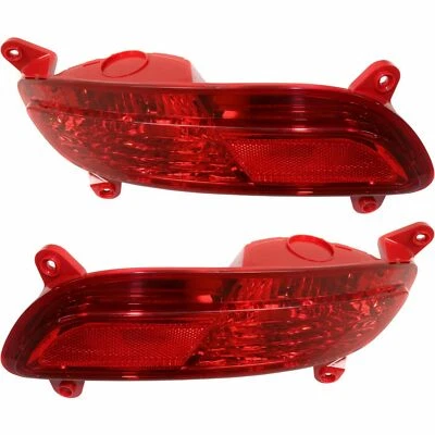 FIT KIA RIO HATCHBACK 2012-2015 LEFT RIGHT RIO5 REAR BUMPER REFLECTORS PAIR - Image 1 of 4