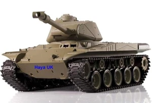 Tanque largo de radiocontrol Heng 2.4G Walker Bulldog FUMAR y SONIDO & BB SHOOTING & IR REINO UNIDO - Imagen 1 de 4