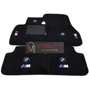 Tappetini auto personalizzati Set Tappeti in Agugliato per BMW - Foto 1 di 1