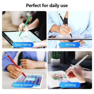 High Quality 2 in 1 Touch Screen Pen Mobile Phone Tablet Metal Capacitive Pen - Zdjęcie 1 z 16