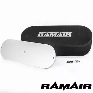 RAMAIR Twin Carb Bolt On Air Filters With Blank Baseplate 65mm Internal Height - Picture 1 of 1