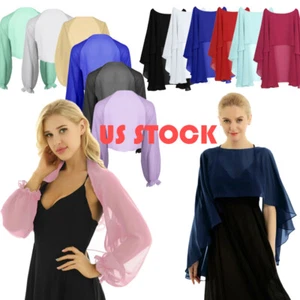 Women's Soft Chiffon Open Front Shrug Beach Thin Cardigan Tops AU - Picture 1 of 147