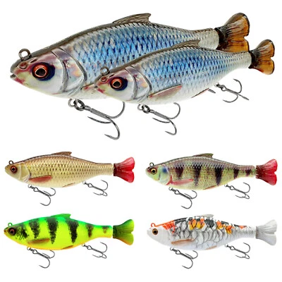 Savage Gear 3D Hard Pulsetail Roach 13,5cm 18cm SS Swimbait Wobbler Pulse Tail  - Bild 1 von 2