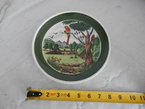 HANDBEMALTER DEKORATIVER WANDTELLER--HONDURAS RUINEN---VINTAGE - Bild 1 von 4
