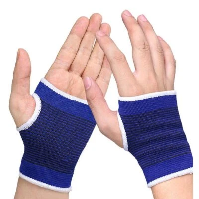 Polsiera Coppia Fascia elastica per polso e mano tutore anti contusione dolore - Immagine 1 di 4