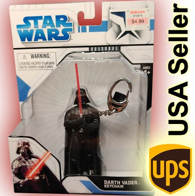 Sealed Star Wars Darth Vader Series One Keychain + Separate Ship Box - Image 1 of 4