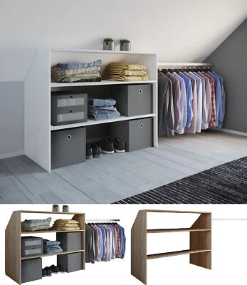 Offener Kleiderschrank Dachschrägen Regal Dacho l - Bild 1 von 3