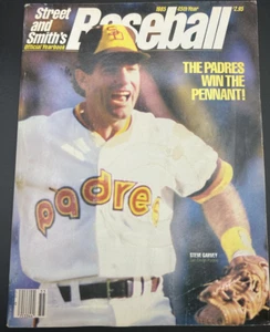 1985 Street and Smith's Official Yearbook San Diego Padres Steve Garvey Cover - Picture 1 of 8