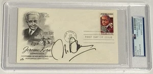 Sobre de portada firmado por Vic Damone primer día de emisión PSA autógrafo auténtico - Imagen 1 de 5