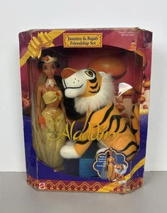 Aladdin 1993 MISB 12" Jasmine And Rajah Friendship Set Muñeca Figura Disney #10587 - Imagen 1 de 16