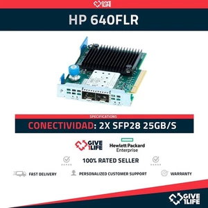 Tarjeta de Red Daughter HP 640FLR 2x SFP28 10/25GB/s - Bild 1 von 6