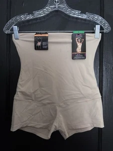 Maidenform Tummy Solutions Hi-Waisted Boyshort Shapewear 2107 Nude Size Large - Imagen 1 de 6