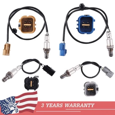 Juego de 4 sensores de O2 aptos para Hyundai Santa Fe 2013-2018 3,3 L V6 2010-2012 3,5 L V6 Foto 1 de 4