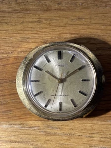 Reloj Hombre Timex UFO Vintage Raro Tono Dorado Cuerda Manual Modelo 1972 262602472 - Imagen 1 de 5