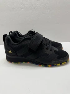 New Adidas Adipower III Weightlifting Shoes - Black (IF0534) MEN’S Size 8.5 - Picture 1 of 17