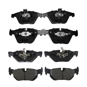 8 PIEZAS Pastillas de freno delanteras y traseras de cerámica para BMW 328i 328xi 328i xDrive X1 - Imagen 1 de 7