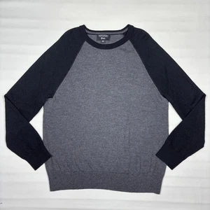 Suéter Baruffa Banana Republic 100% Lana Merino Italiano Hilo Birdsey Para Hombres XL - Imagen 1 de 6
