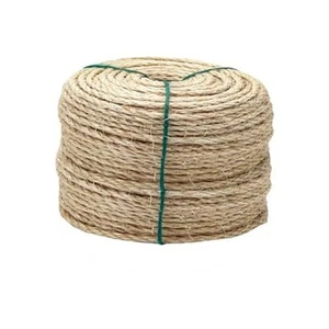 4mm Natural Sisal Rope, 164-Feet, for Cat Scratcher Repair and DIY Cat Tree, - Picture 1 of 8