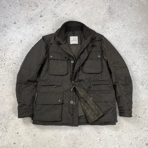 Jacket Moncler Kansas Down Coat Men’s Size 4 Brown Rare - Picture 1 of 19