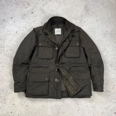 Jacket Moncler Kansas Down Coat Men’s Size 4 Brown Rare - Image 1 of 4