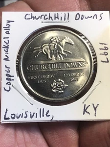 Cop Nickel Gedenkmedaille - Churchill Downs 1997 Derby Louisville, Kentucky - Bild 1 von 13