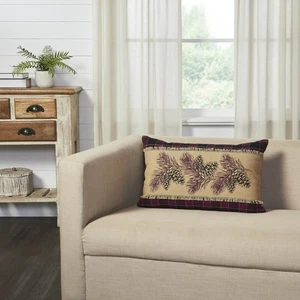 Connell Pinecone Pillow 14x22 VHC Brands - Picture 1 of 7