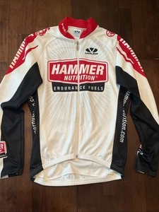 Men’s Voler Cycling Long Sleeve Jersey Hammer Nutrition Size M Made in USA - Picture 1 of 7