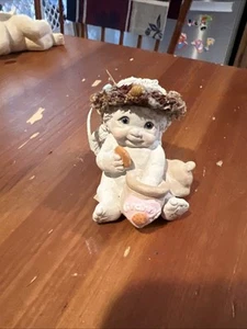 VTG DREAMSICLES Cherub Granny’s Cookies DC228 Kristin ‘94 Cast Art Figurine 2.5" - Picture 1 of 5