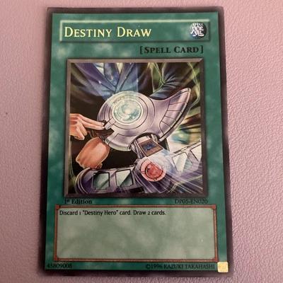 Destiny Draw — - — (Super Rare & Holo ‘SPELL’ Yu-Gi-Oh! Trading Card) - Image 1 of 2